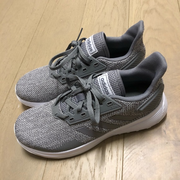 adidas Shoes - Womens adidas Duramo 9 gray running sneakers sz6.5